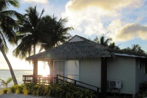 Iro's Beach Villa at Sunset