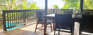 3 bedroom holiday house with deck and pool in rarotonga