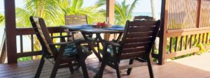 dine on the beach at rarotonga