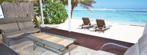 rarotonga holiday accommodation on the beach