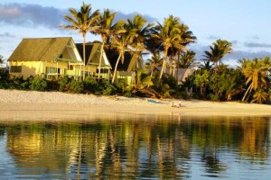 Whitesands Beach Villas from lagoon