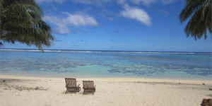Sandy beach