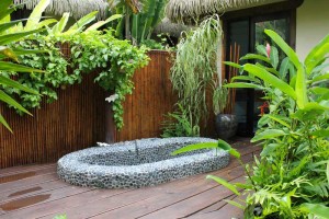 Heliconia Villa outdoor bath