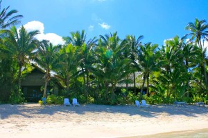 Heliconia Villa from beach