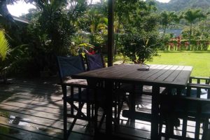 Maunga Retreat Outdoor Dining