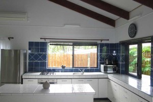 Maunga Retreat kitchen