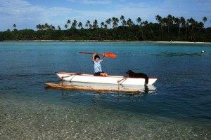 Kaireva Beach House lagoon
