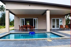 Natura Pool Villa Outdoors