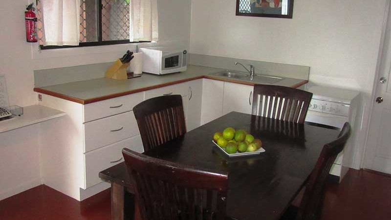 Vai Villas kitchen