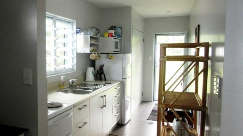 Titikaveka Beach Studio kitchen