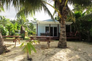 Titikaveka Beach Studio from beach