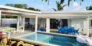 holiday house with pool cook islands