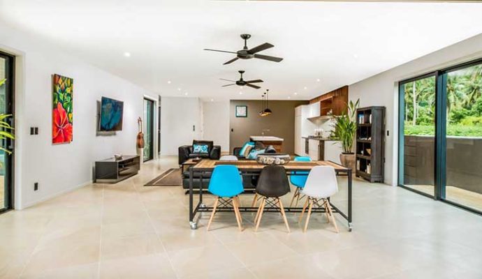 The exquisite Pacific Palms Luxury Villa, South Coast, Rarotonga