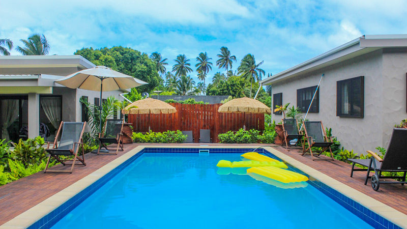 Pool at Cook Island Holiday Villas