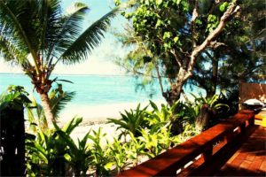 View from deck