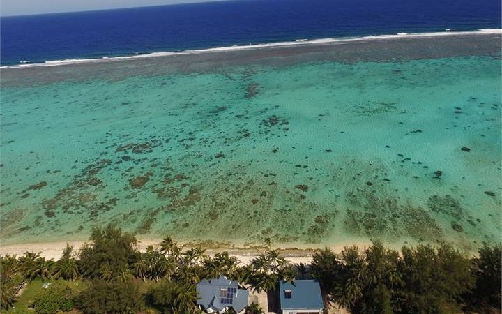 aerial view of beach