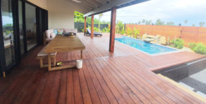 villa with pool cook islands